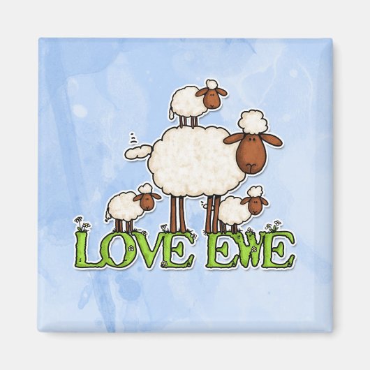 Liebe ewe magnet (Vorne)