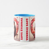 Liebe Ewige Combo-Tasse Tasse (Zentrum)