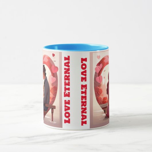 Liebe Ewige Combo-Tasse Tasse (Zentrum)