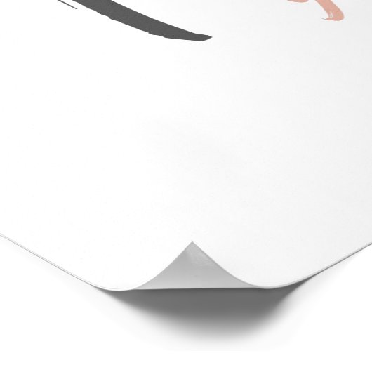 Liebe | Ewige ewige Kunst Poster (Ecke)