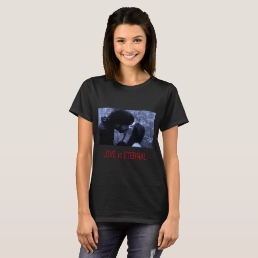 LIEBE EWIGES "Dracula- u. Mina-" T-Shirt (Vorne ganz)
