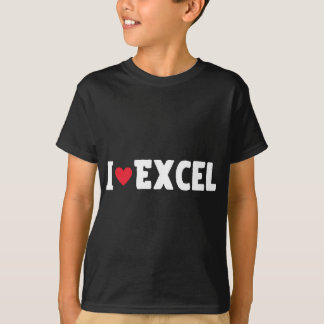 Liebe Excel-Datendiagramm T-Shirt