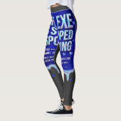 Liebe Exe Bluescreen des Todes Y2K Tech Lustiger C Leggings (Links)
