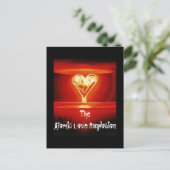 Liebe Explosion Postkarte (Stehend Vorderseite)