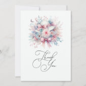 Liebe Extravagant Brautparty Foto Dankeskarte (Vorderseite)