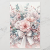 Liebe Extravagantes Brautparty Elegante Pastel Bin (Rückseite)