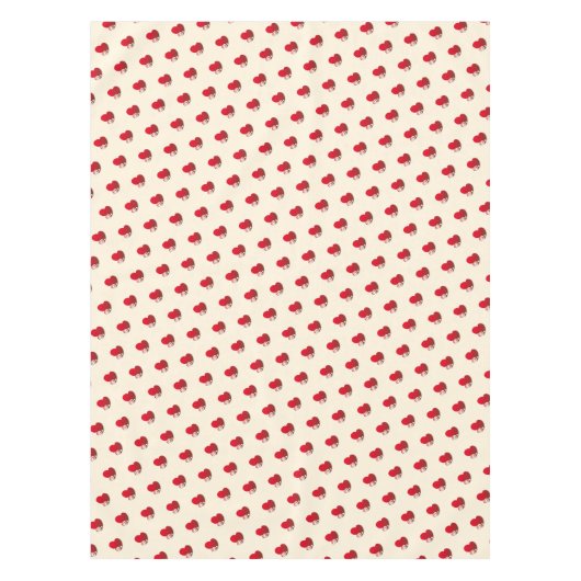 Liebe extravagantes Herzmuster Tischdecke (Vorderseite)