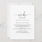 Liebe Extravagantes Skript machen wir wieder neu Einladung (Vorderseite)