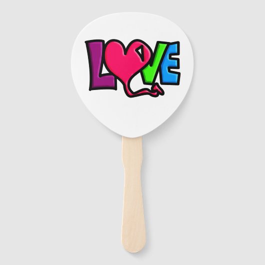 Liebe Fächer (Vorderseite)