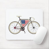 Liebe-Fahrrad, Liebe Amerika Mousepad (Mit Mouse)