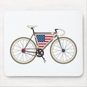 Liebe-Fahrrad, Liebe Amerika Mousepad