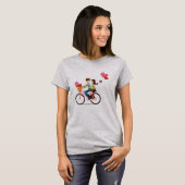 Liebe Fahrrad T-Shirt (Vorne ganz)