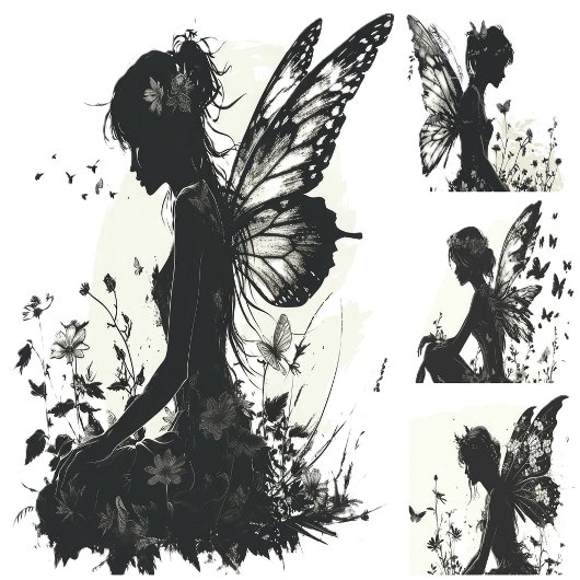 Liebe Fairy Baby Duschgeschenk | Birth Stats Poste Fotodruck