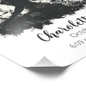 Liebe Fairy Baby Duschgeschenk | Birth Stats Poste Fotodruck (Ecke)