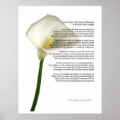 Liebe Faith Patient Gebet Poster (Vorne)