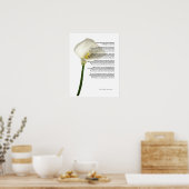 Liebe Faith Patient Gebet Poster (Küche)