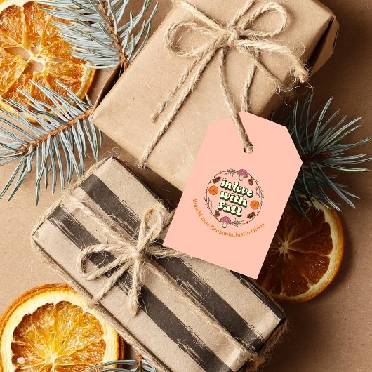 Liebe Fall Erntedank Personalisieren Familienname Geschenkanhänger