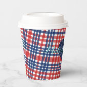 Liebe Fall Kitsch Country Rustic Wedding Party Pappbecher (Vorderseite)