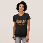 Liebe Fall Y'all Shirt | Leopard Print Pumpkin (Vorne ganz)