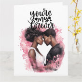 Liebe - Faltkarte Karte (Gelbe Blume)