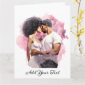 Liebe - Faltkarte Karte (Gelbe Blume)