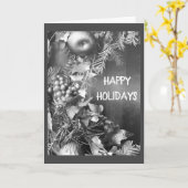 **LIEBE FAMILIE UND FREUNDE** MERRY CHRISTMAS KARTE (Gelbe Blume)