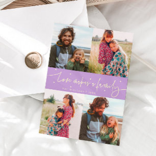 Liebe Familie Zitronen Wisteria Valentinstag Foto Feiertagskarte