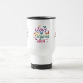Liebe fängt mit Mama an - 15 oz Reisemugge Reisebecher (Mittel)