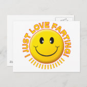 Liebe Farben Postkarte (Vorne/Hinten)