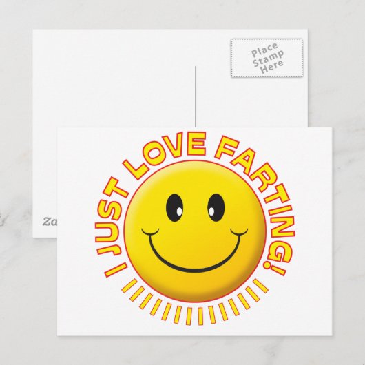 Liebe Farben Postkarte (Vorne/Hinten)