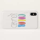 Liebe-Farbschutz Case-Mate iPhone Hülle (Rückseite (Horizontal))