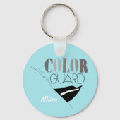 Liebe-Farbschutz mit Fahne Schlüsselanhänger (Vorderseite)