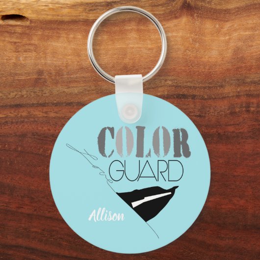 Liebe-Farbschutz mit Fahne Schlüsselanhänger (Vorderseite)