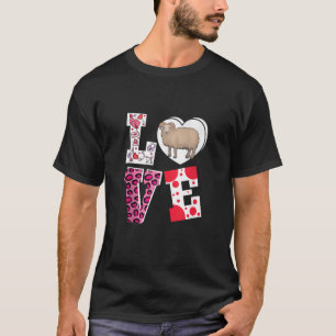 Liebe Farm Animal Girls Boys Gift Funny Vale T-Shirt
