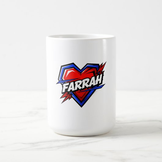 Liebe Farrah Kaffeetasse (Mittel)