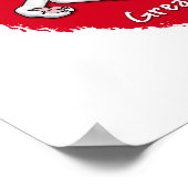 Liebe Fawnequin Great Dane Poster (Ecke)