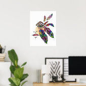 Liebe FEATHERS Fantasy Art 18x24 Poster (Heimbüro)
