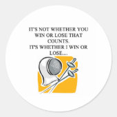 Liebe-Fechtraumgestaltung Runder Aufkleber (Vorderseite)