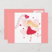 Liebe Fee - Postkarte (Vorne/Hinten)
