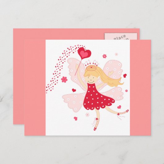 Liebe Fee - Postkarte (Vorne/Hinten)
