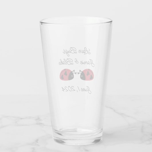Liebe-Fehler, Personalisieren Glas (Rückseite)