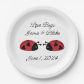 Liebe-Fehler, Personalisieren Pappteller (Vorderseite)