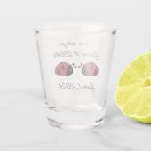 Liebe-Fehler, Personalisieren Schnapsglas (Rückseite)