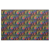 Liebe feiern stoff (Fat Quarter (45,7 x 55,9 cm))