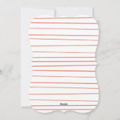 Liebe-Feiertags-Foto-Karte Feiertagskarte (Rückseite)