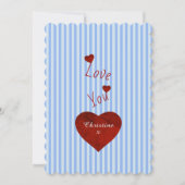 Liebe Feiertagskarte (Vorderseite)