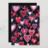 Liebe Feiertagskarte (Vorne/Hinten)