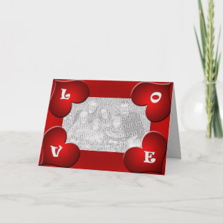 LIEBE FEIERTAGSKARTE