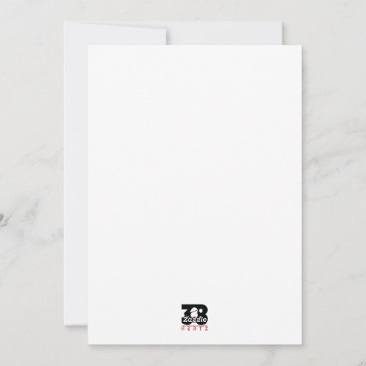 Liebe Feiertagskarte (Rückseite)