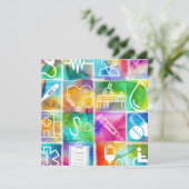 Liebe Feiertagskarte (Stehend Vorderseite)